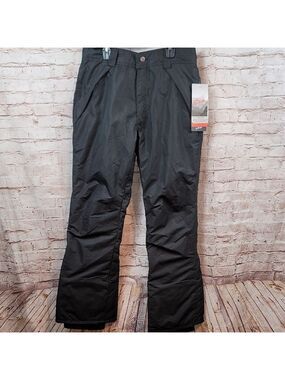 Sportcaster Black Snow Pants Men's Small Nwt